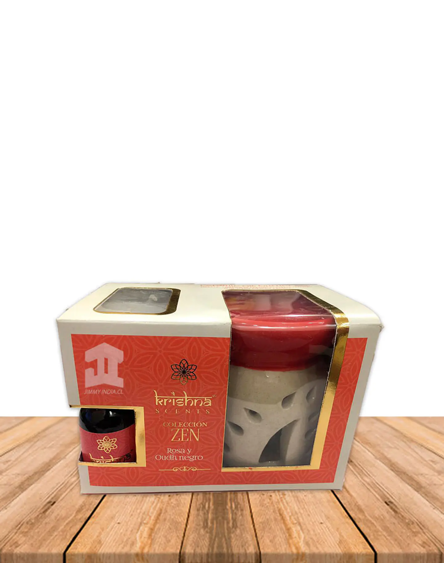 Set Difusor Coleccion Zen Rosa y Oudh Negro 1