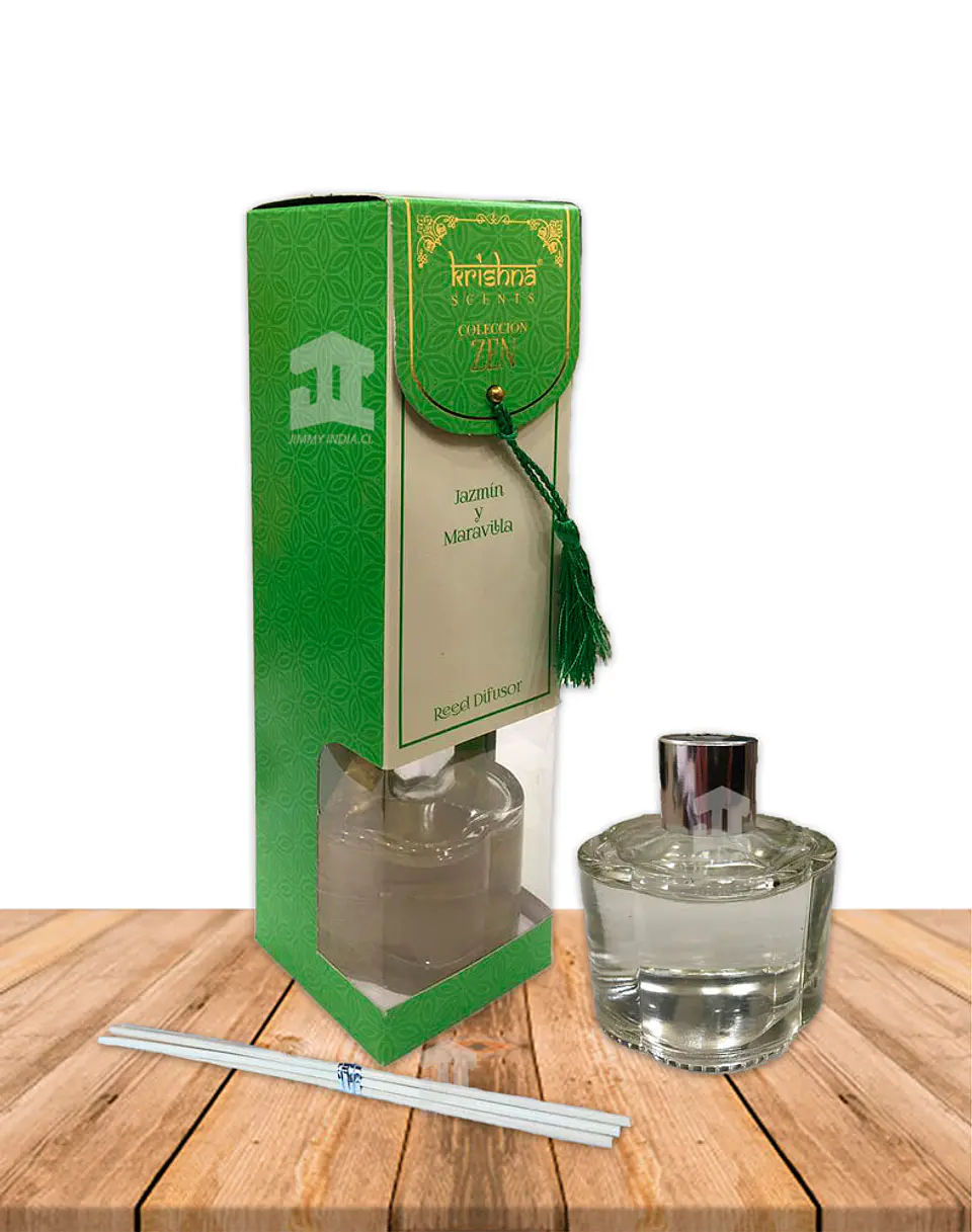 Reed Difusor Krishna Coleccion Zen Jazmin y Maravilla 1
