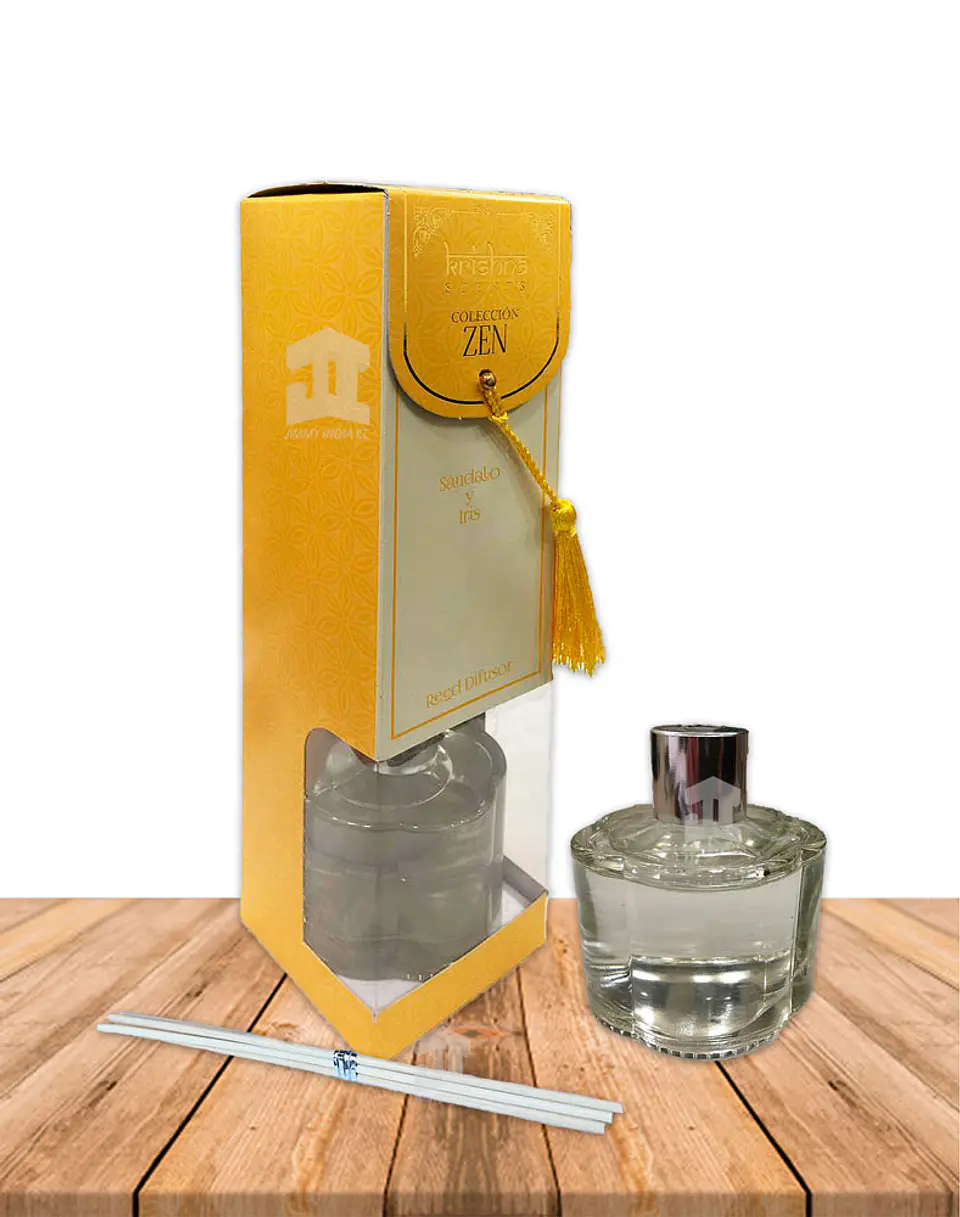 Reed Difusor Krishna Coleccion Zen Sandalo y Iris  1
