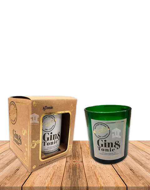 Vela Aromaticas Vidrio Gin& Tonic CK-57