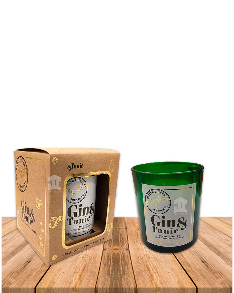 Vela Aromaticas Vidrio Gin& Tonic CK-57