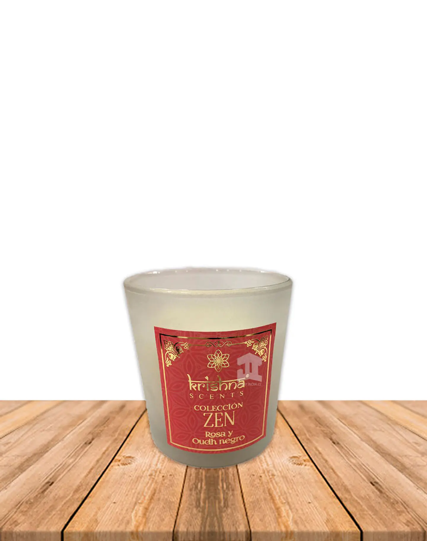 Vela Aromaticas Krishna Rosa y Oudh N.  Zen-109 2