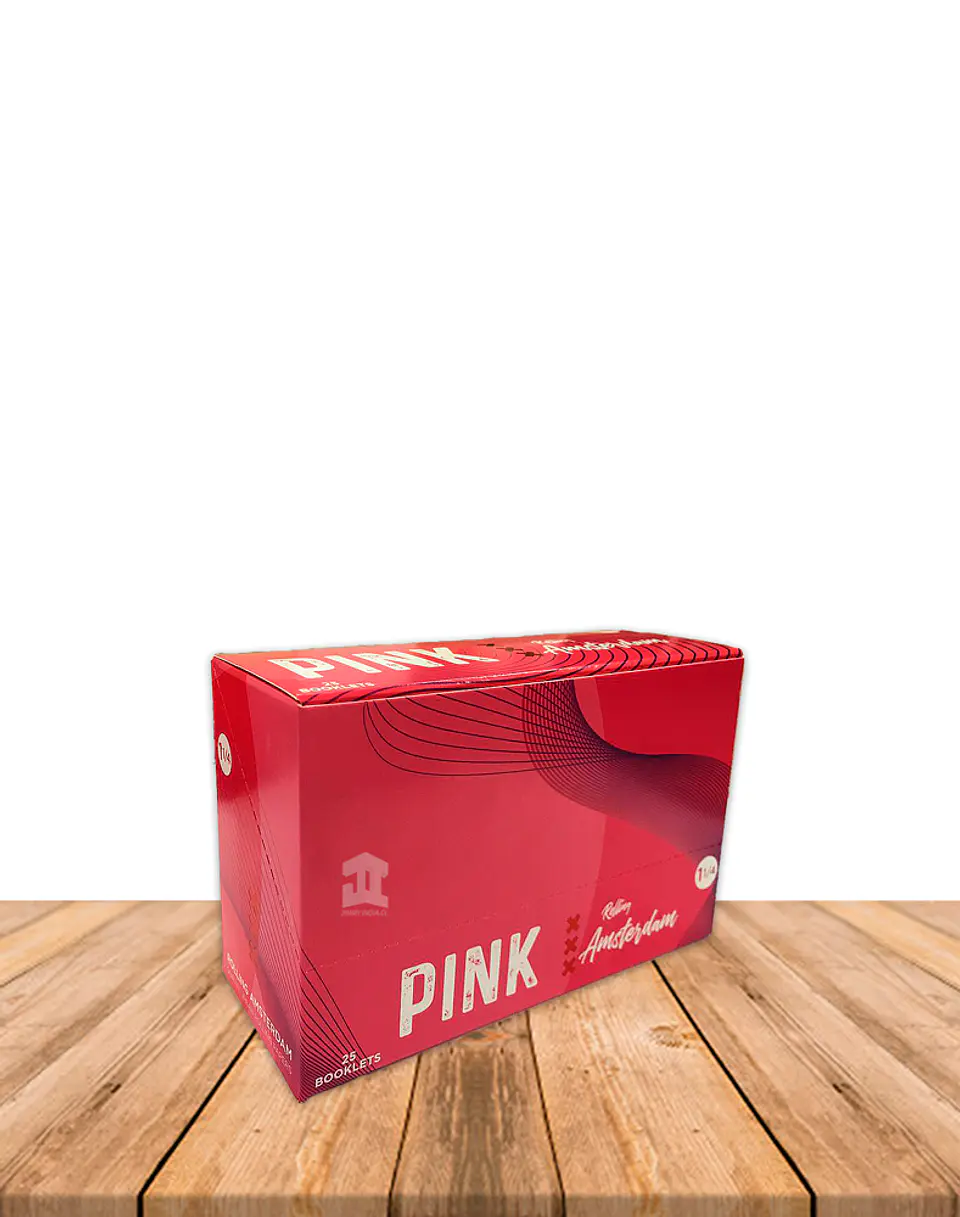 Papel Amsterdam  PINK 1 1/4 ( EXTRA FINO )  2