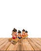 Set Figura Ganesh  Poliresina Pedestal   3,5