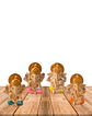 Set Figura Ganesh  Poliresina 2,9