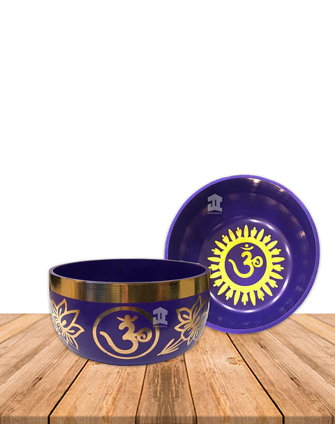 Cuenco 7 Chakras Liso Color  N°2 (700g) VDQ20-2
