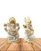 Dios Ganesh Blanca en Poliresina    7