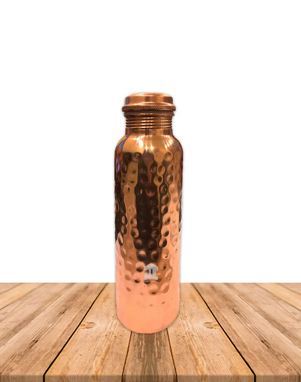 Botella de Cobre Natural /LE21-01 1