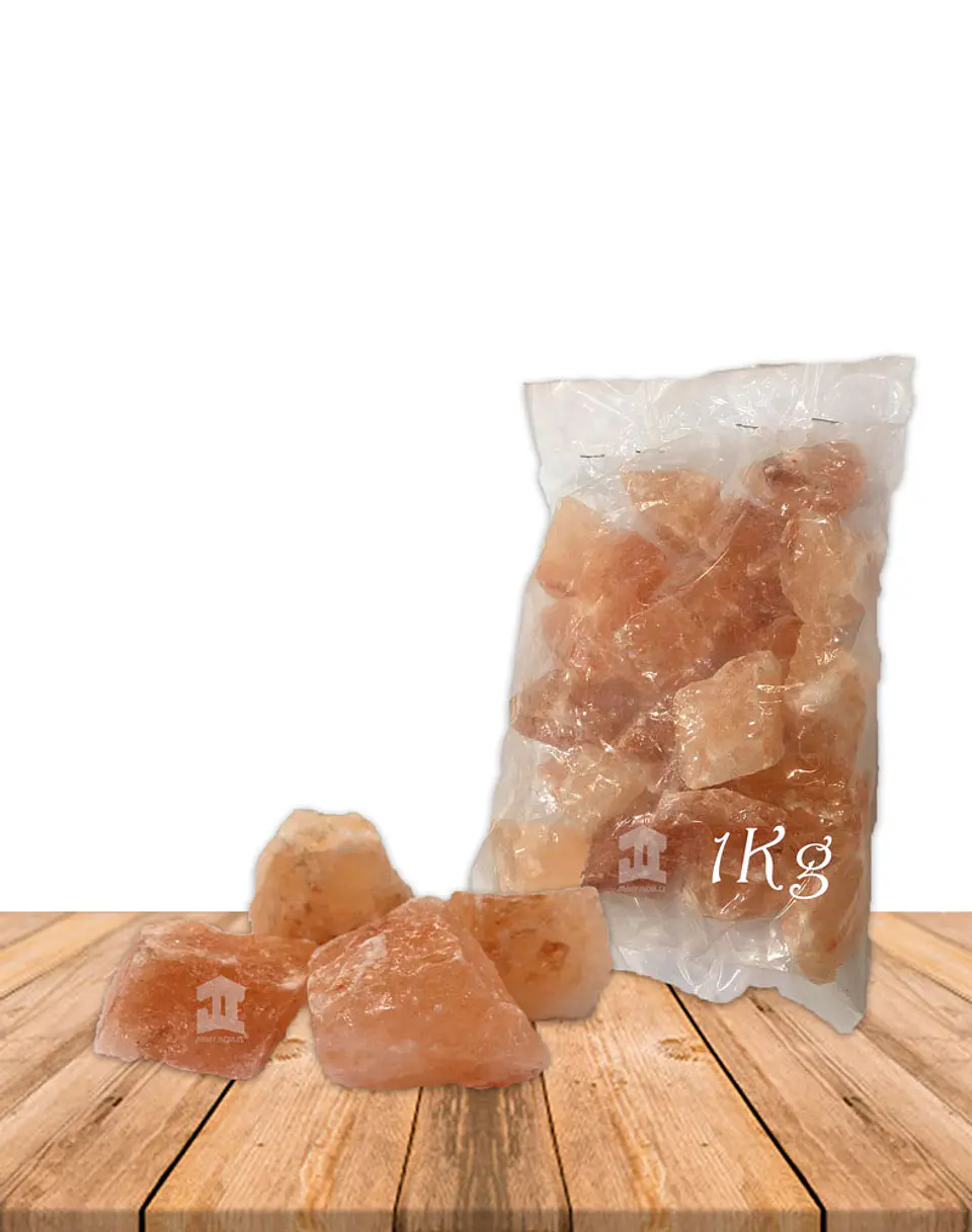 Bolsas de Sal del Himalaya en Trozos 1-2 