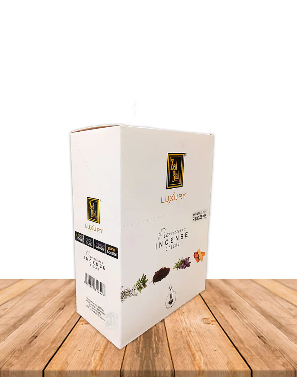 Incienso Zed Black Luxury Premium Hierbas  Mix   2