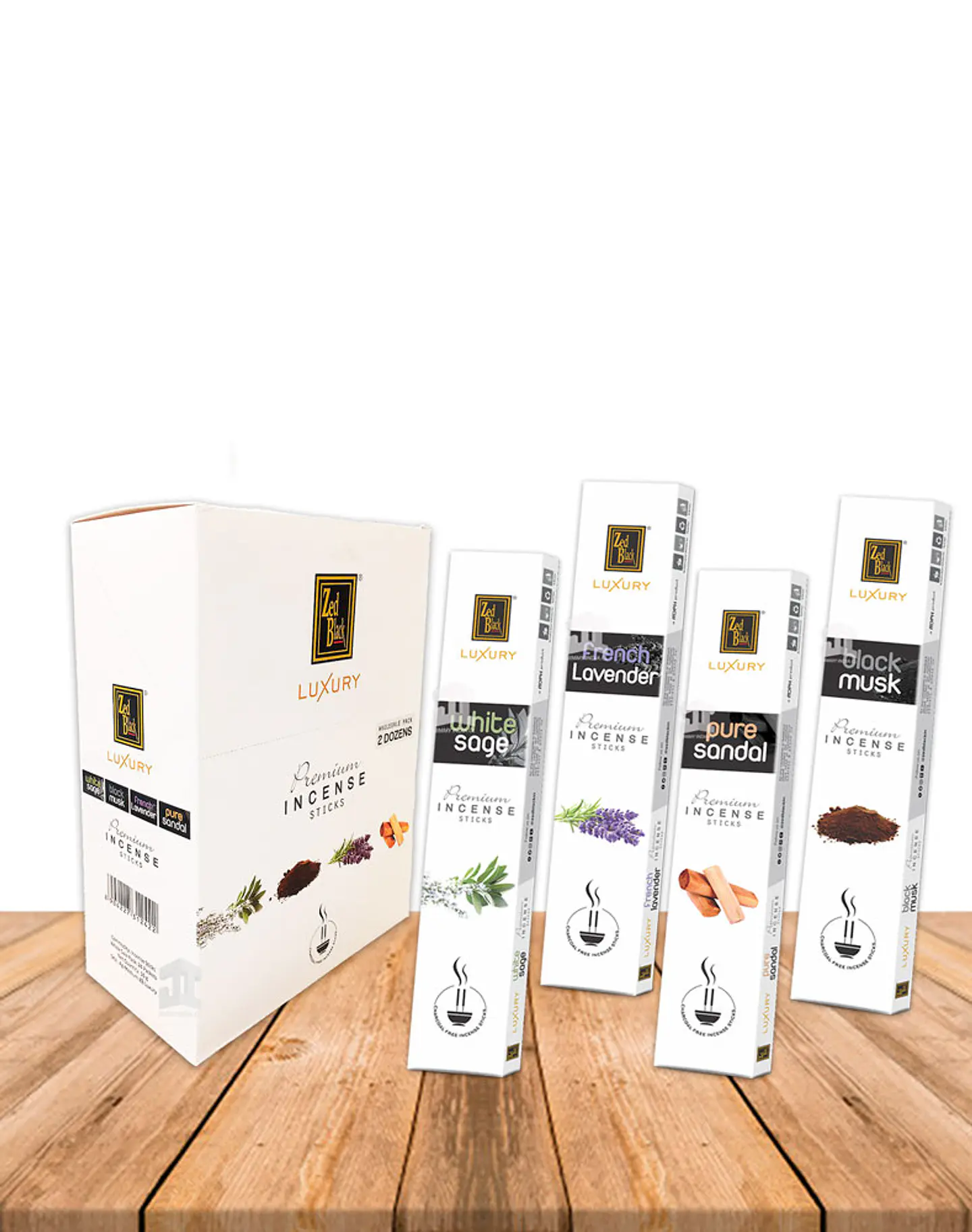 Incienso Zed Black Luxury Premium Hierbas  Mix   3