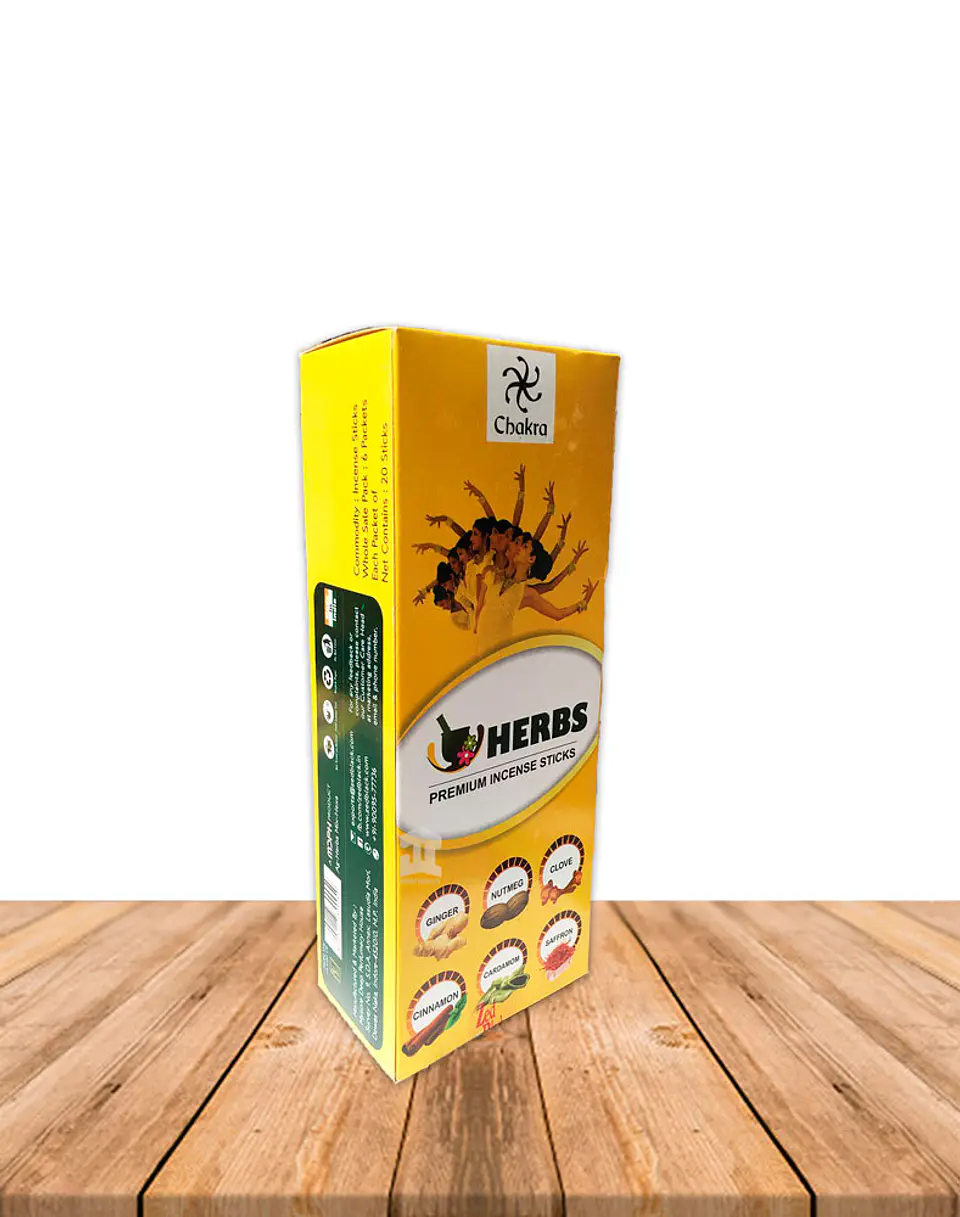 Incienso Chakra Hierbas Mix 1