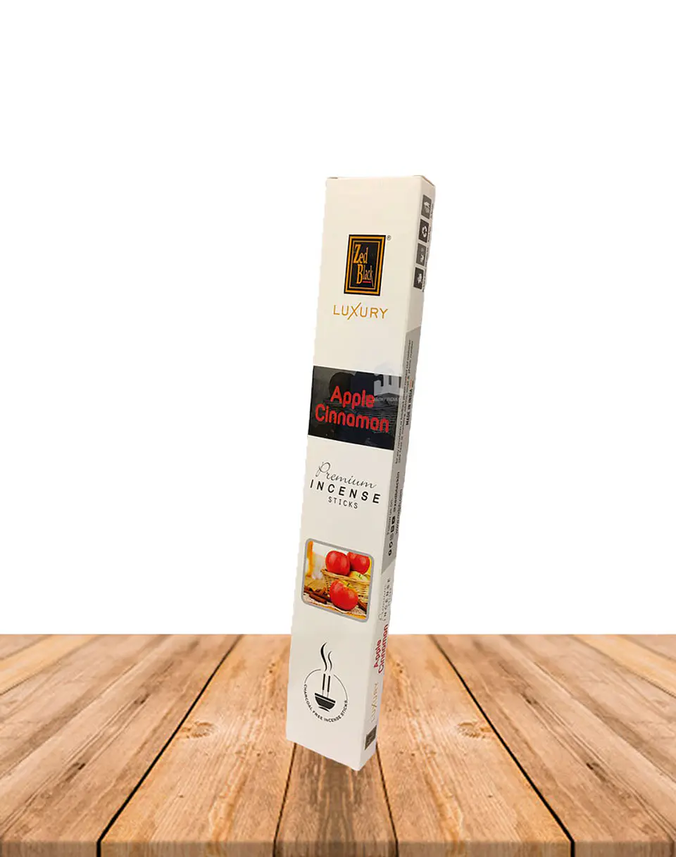 Incienso Zed Black Luxury Manzana Canela  1