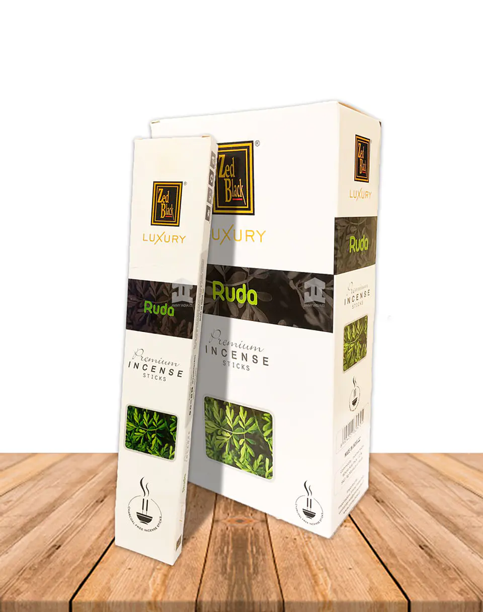 Incienso Zed Black Luxury Ruda 2