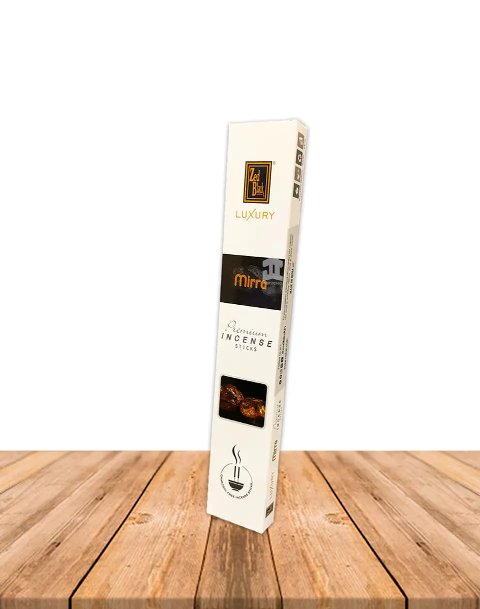 Incienso Zed Black Luxury Mirra 1