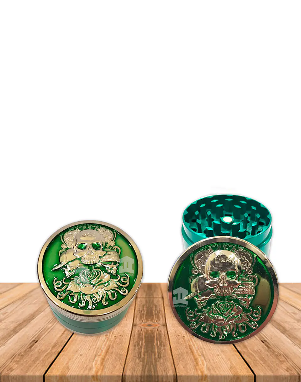 Moledor  Metalico Calavera Colores DK5081Q-4 1