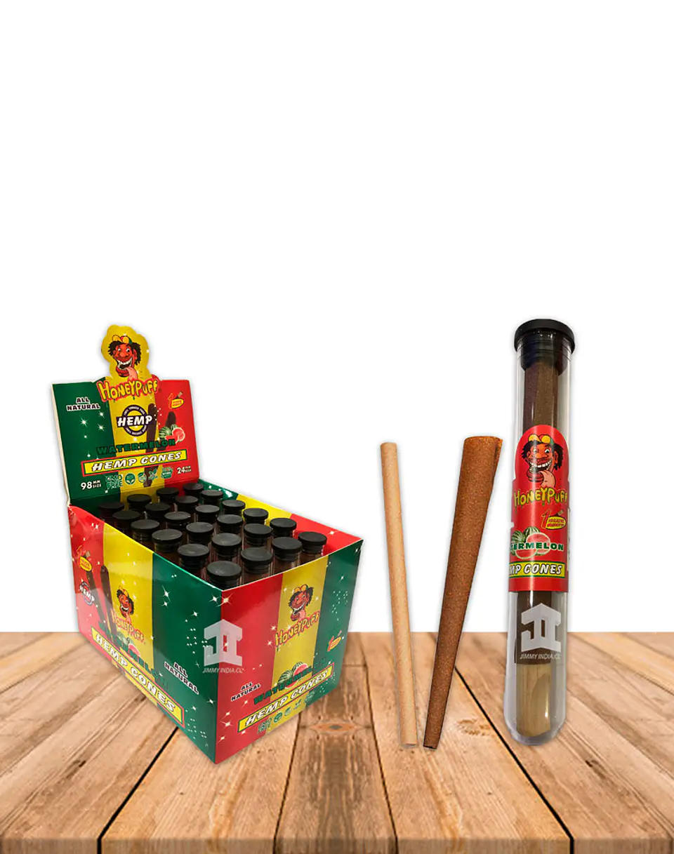 Honey Puff Hemp Cone Watermelon  C/ Punta de Madera 2