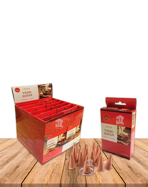 Incienso Heera Cono  Vedic Hawan