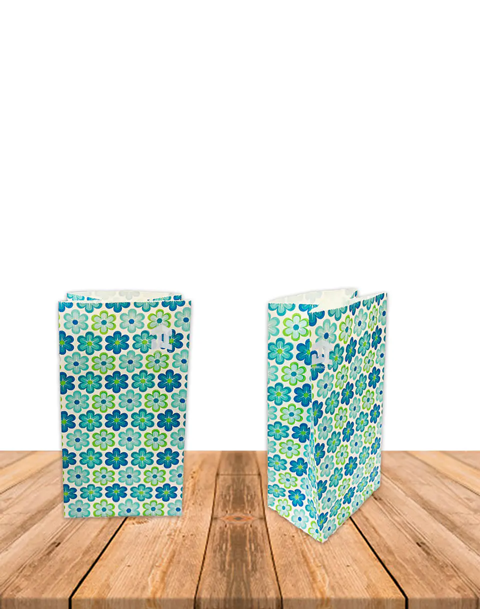 Bolsa Papel  Flores (Cambucho) 18X9  JI-015-89 4