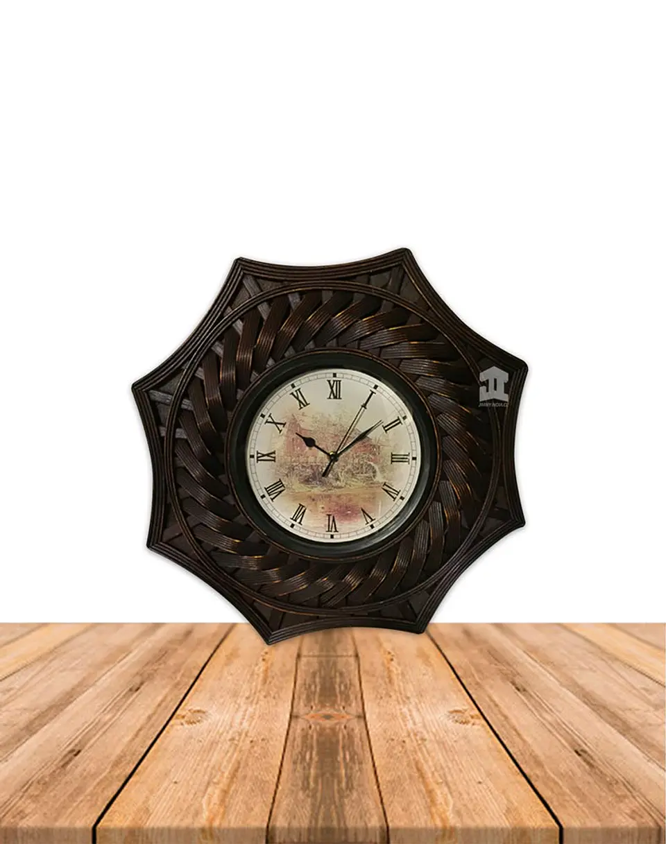 Reloj Mural De Madera JI15-085A 1