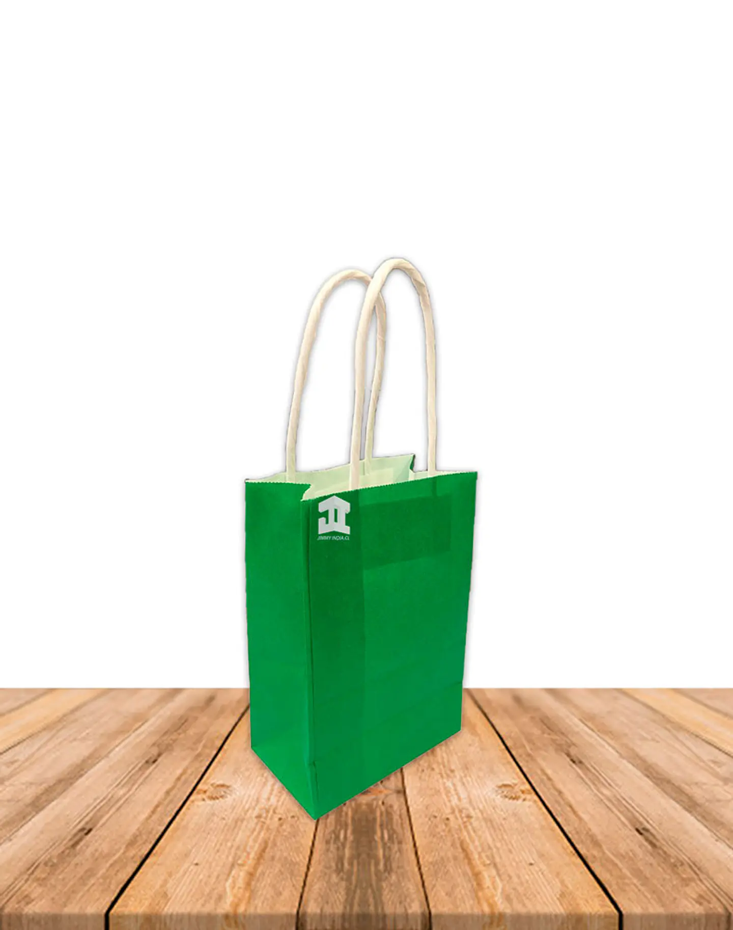 Bolsa Papel Color Con Manilla 15X9 JI16-08F 5