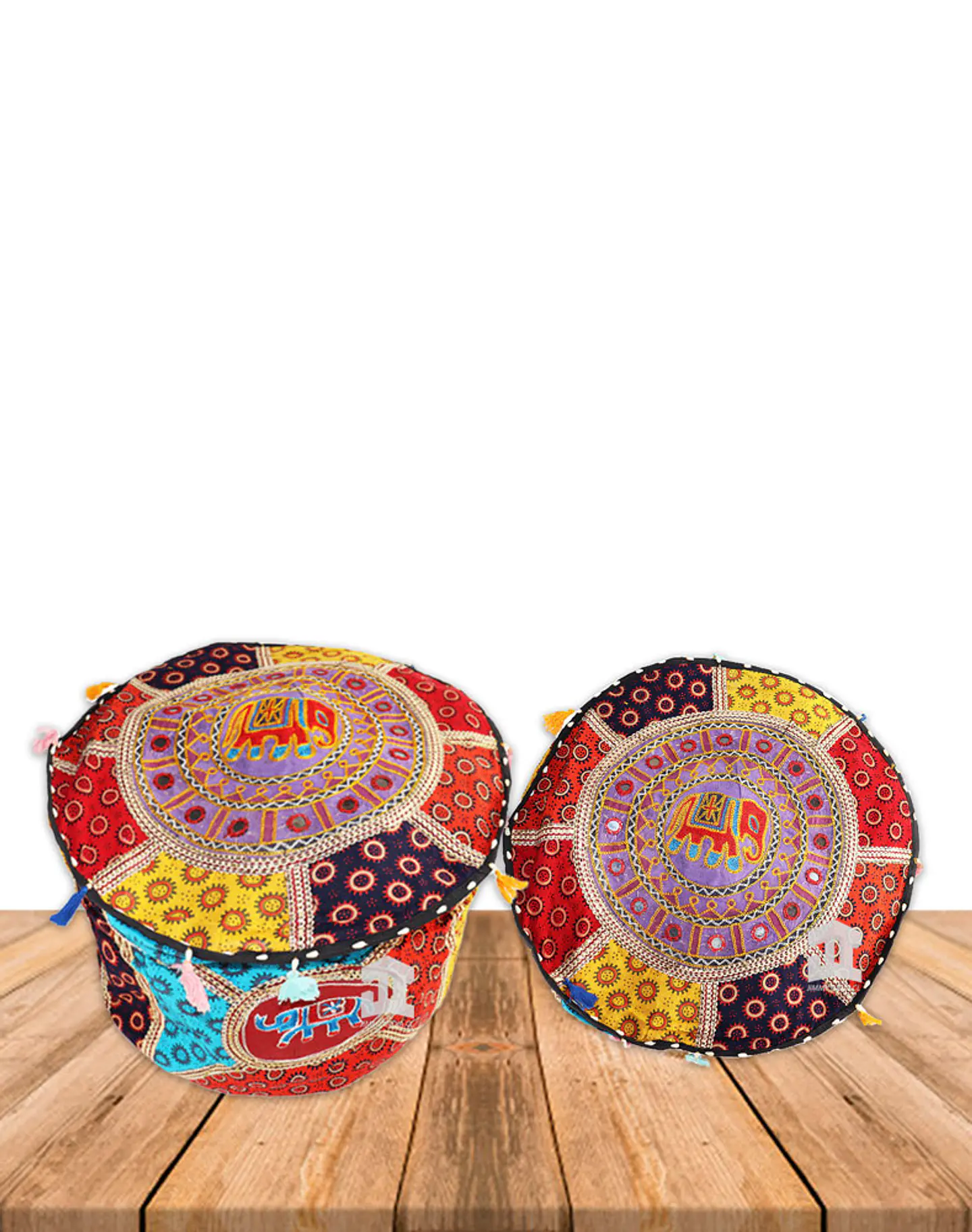 Puff Hindúes Para Rellenar  160-162 2