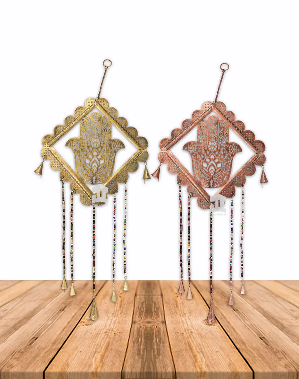 Campana De Viento Mano de Fatima Rombo 10