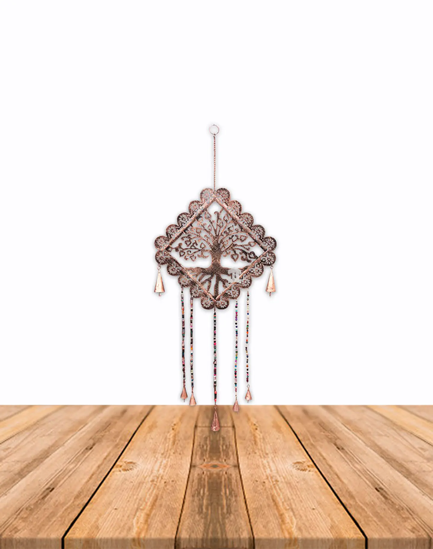 Campana De Viento Árbol Rombo 10