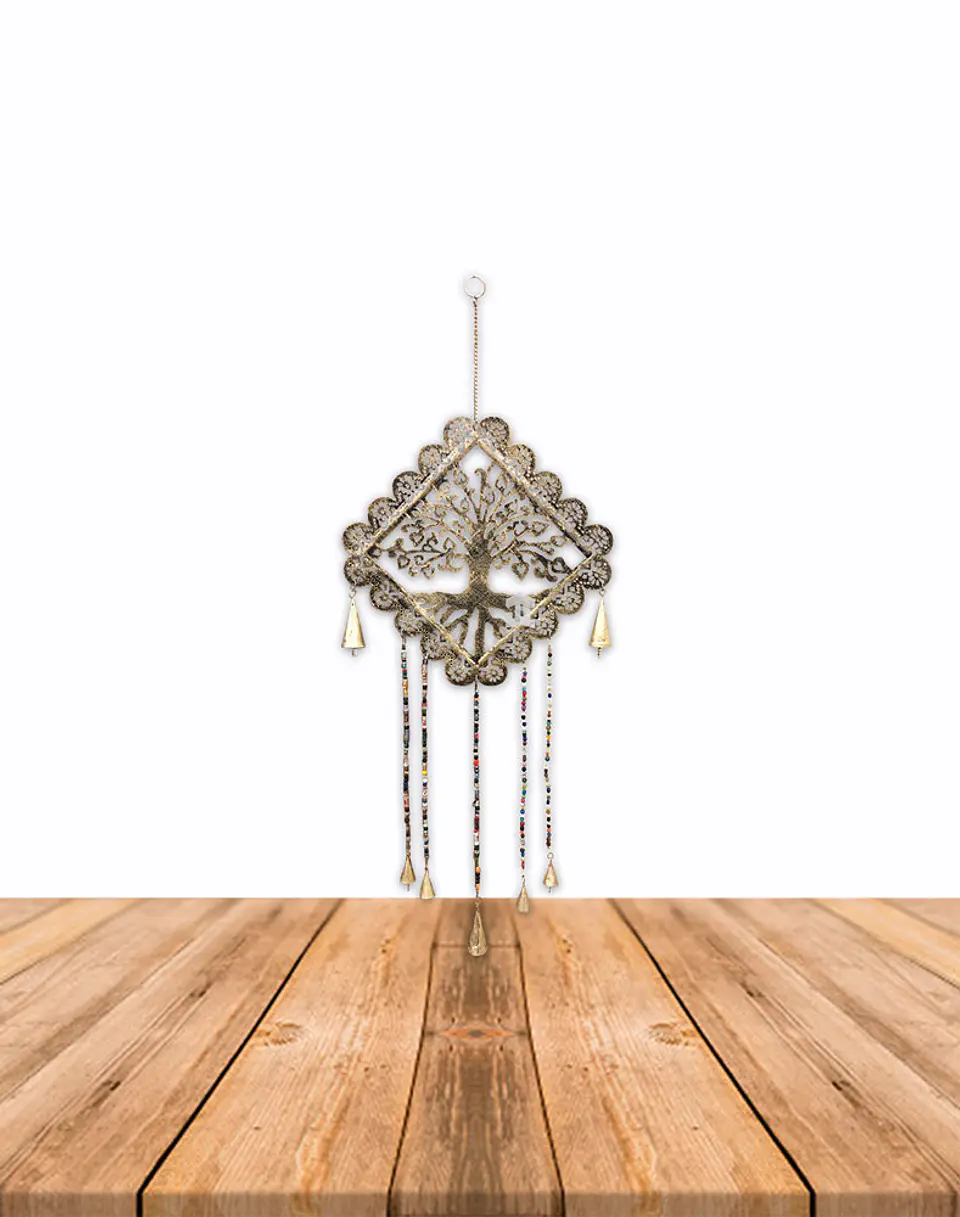 Campana De Viento Árbol Rombo 10