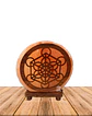 Lampara de Sal Diseño 6 Cubo y Circulos 8,5