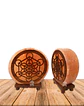 Lampara de Sal Diseño 6 Cubo y Circulos 8,5