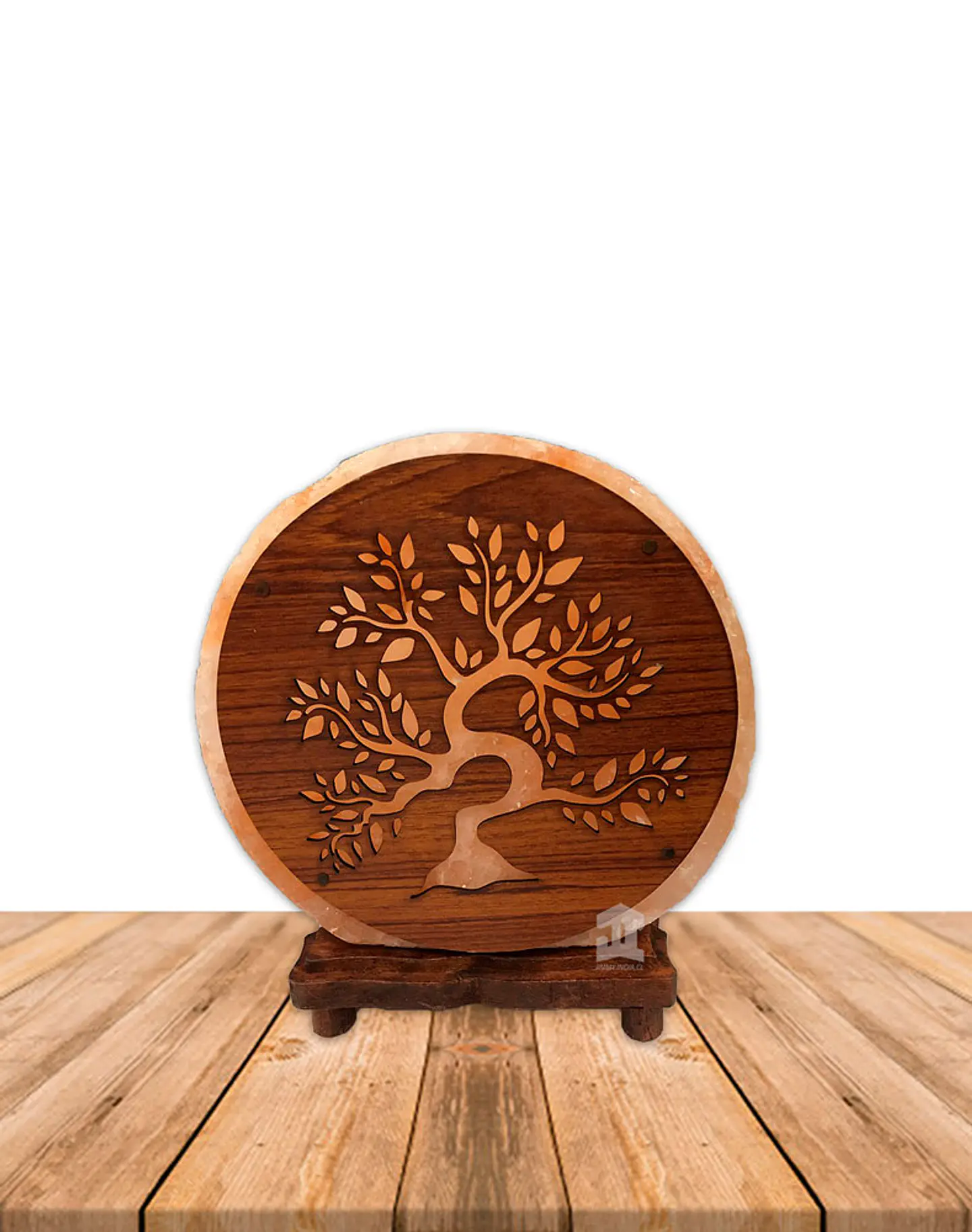Lampara de Sal Diseño 9 Árbol de la Vida 8,5