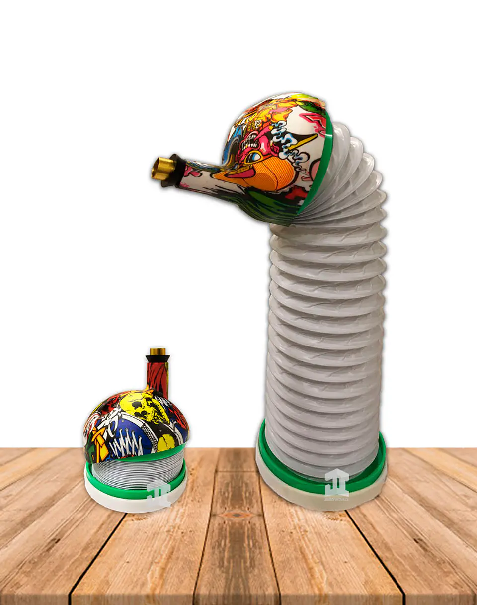 Mini Bong Bukket Acordeon YD400 3