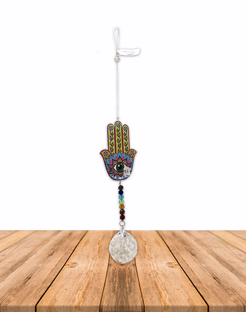 Colgante de Viento  Mano de Fatima  JI21-91 1