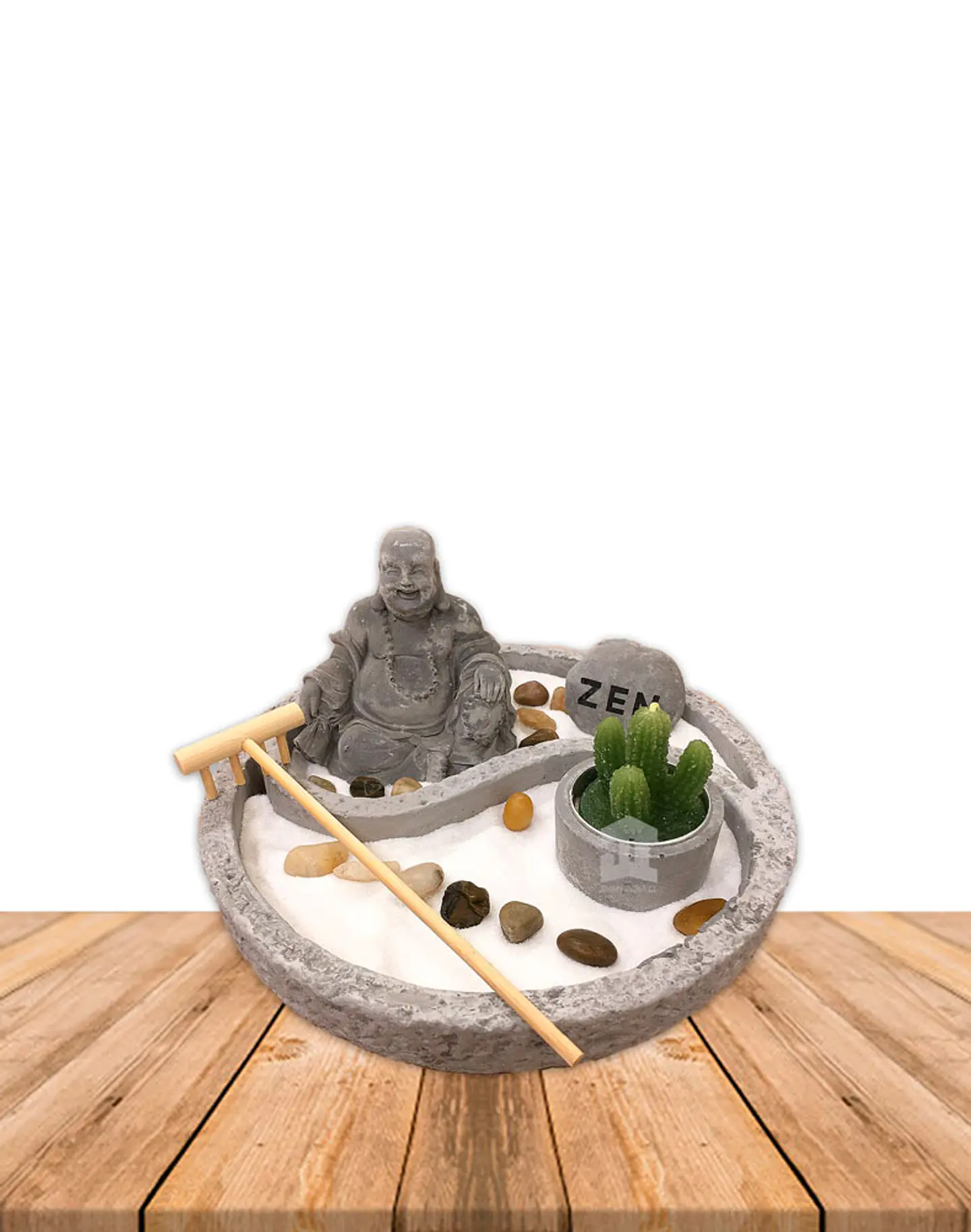 Jardin Zen Buda Yin & Yang  JI19-026 1