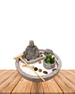 Jardin Zen Buda Yin & Yang  JI19-026 - Miniatura 1