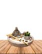 Jardin Zen Buda Yin & Yang  JI19-026 - Miniatura 2