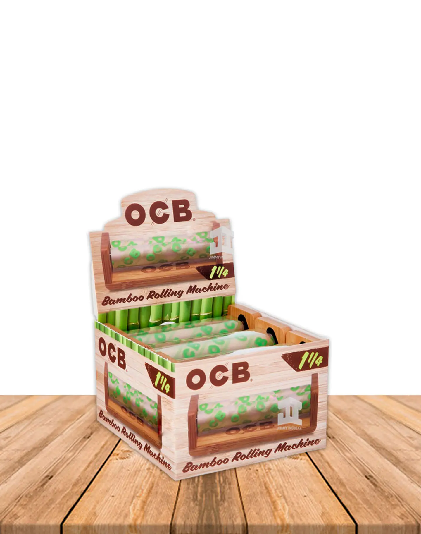 Enroladora OCB Bamboo Natural 1 1/4 2