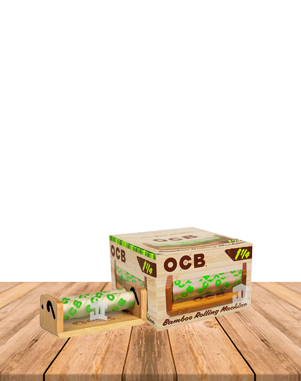 Enroladora OCB Bamboo Natural 1 1/4 3