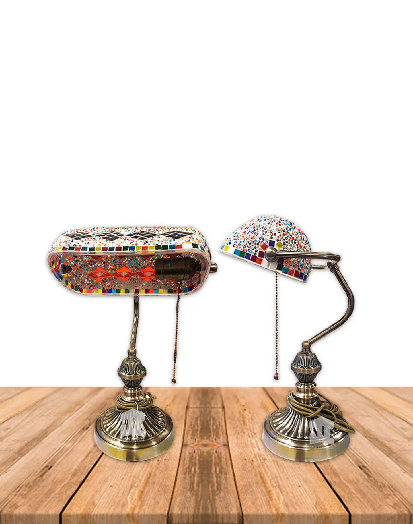 Lámpara de Mesa Turca de Mosaico 16