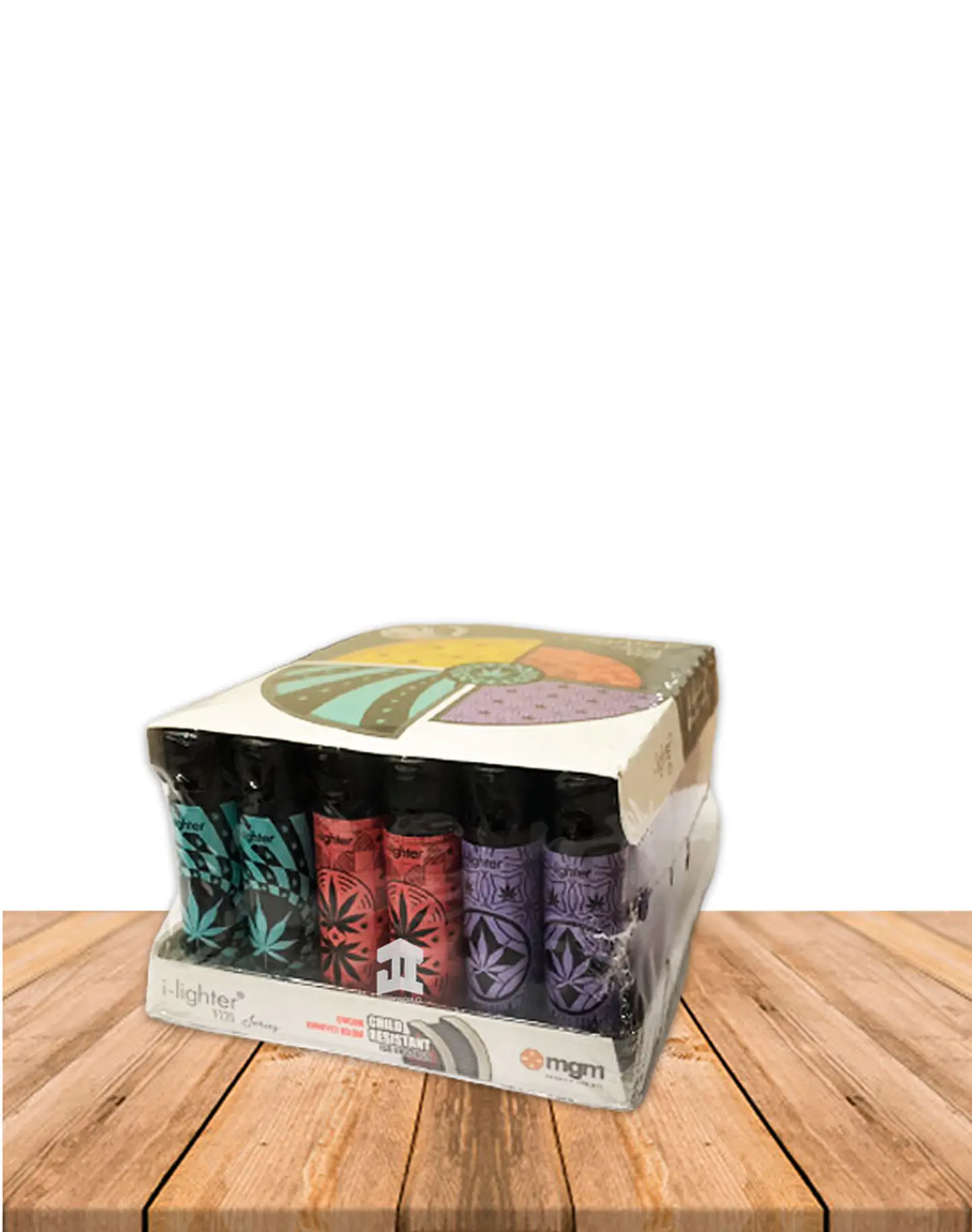 Encendedores i-Lighter Sleeve Green Leaf - 3 2