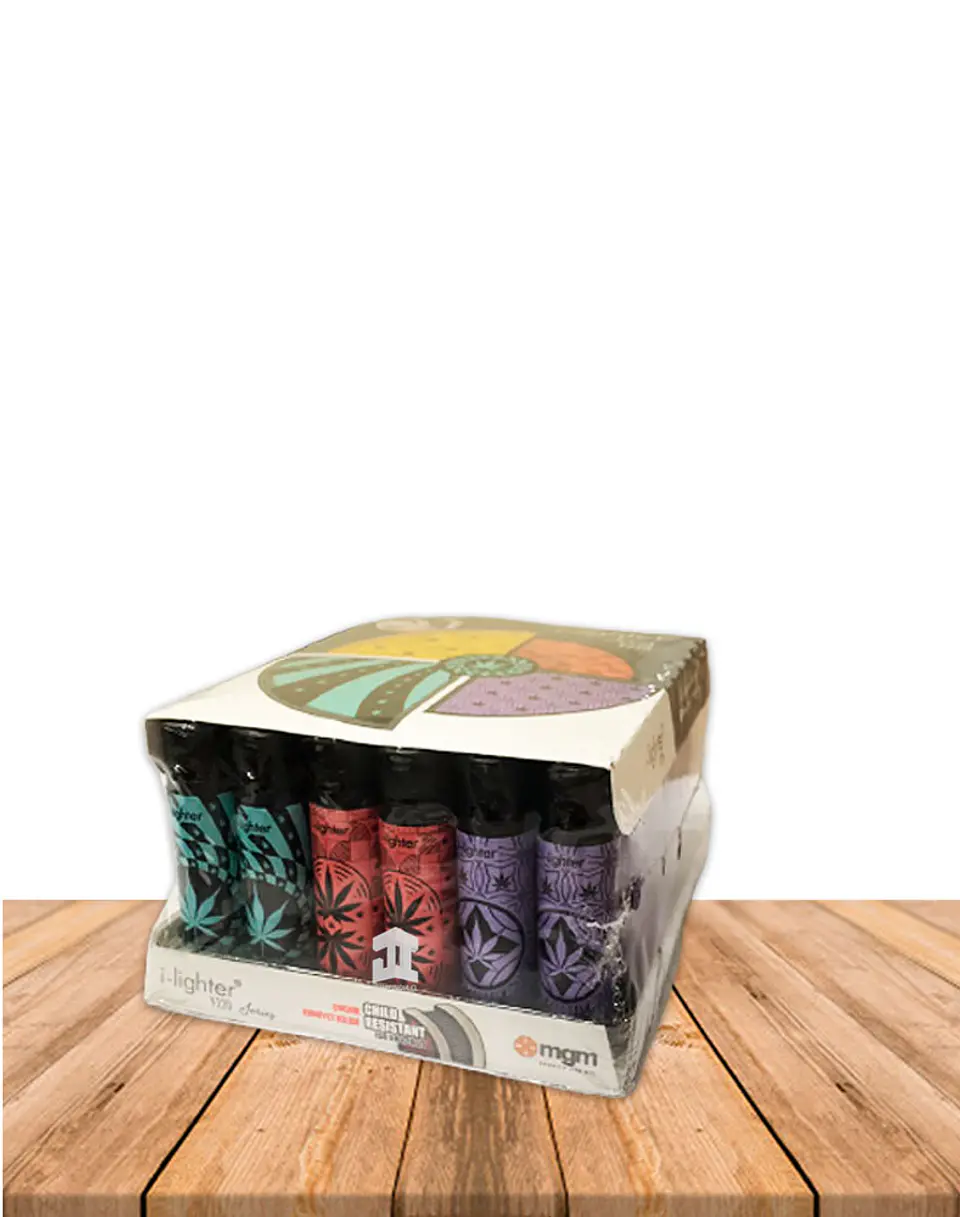 Encendedores i-Lighter Sleeve Green Leaf - 3 2