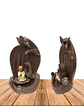 Cascada de Humo Buda Meditando  #1009 - Miniatura 4
