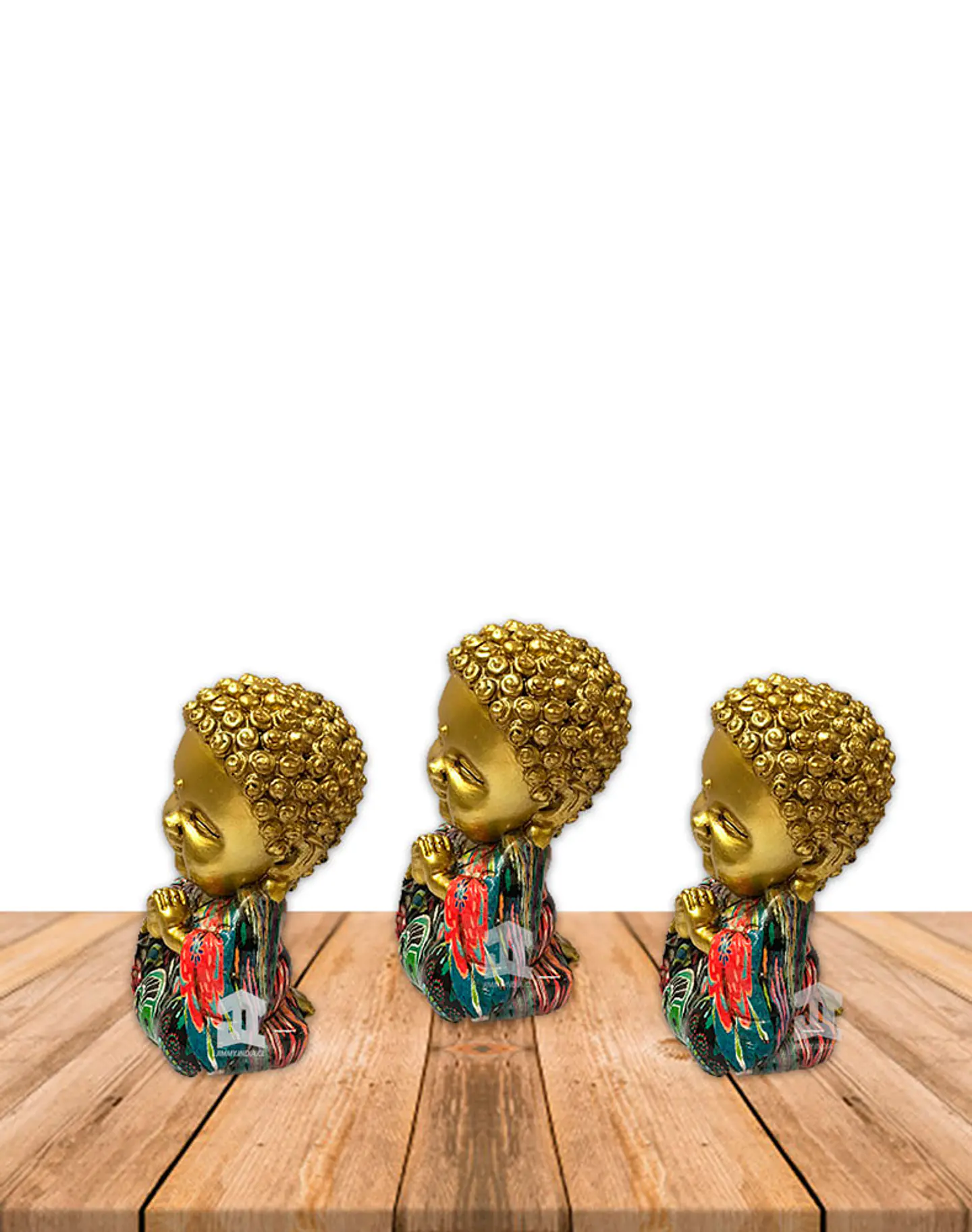 Set Figura Buda  Rezando  3,5