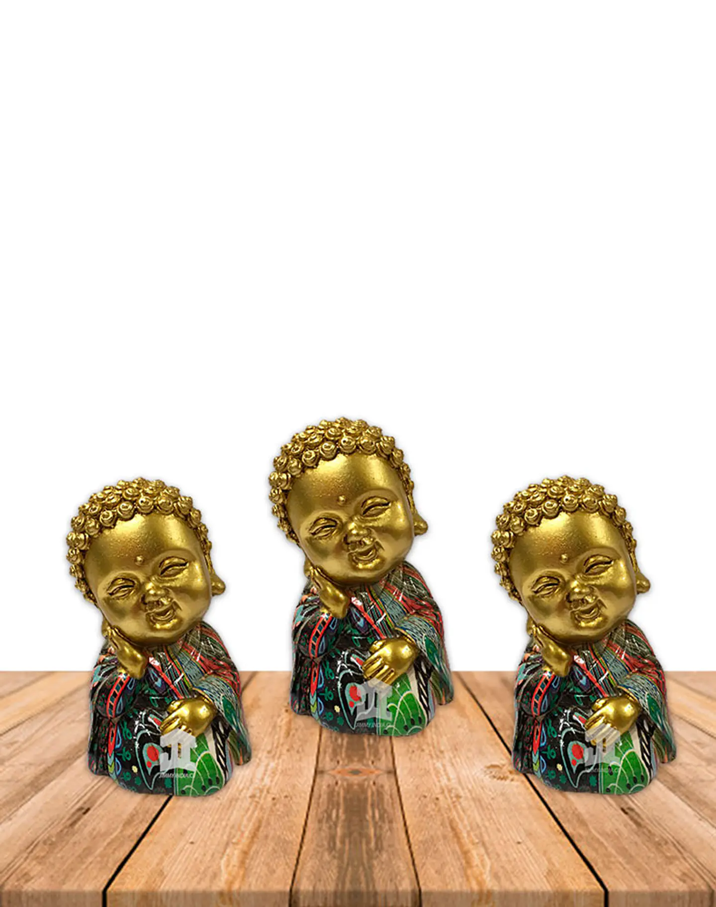 Set Figura Buda  Pensando  3,5