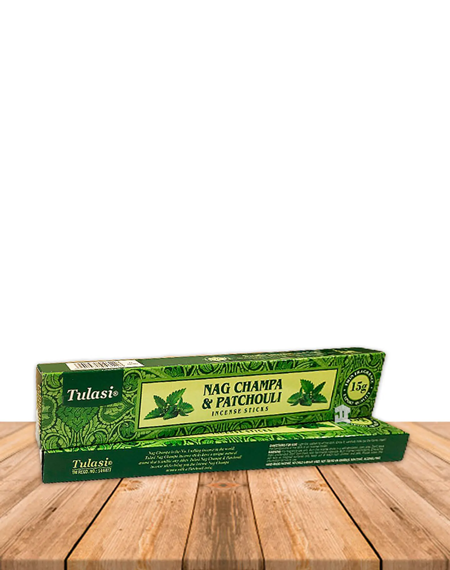Incienso Tulasi Nag Champa & Patchouli 2