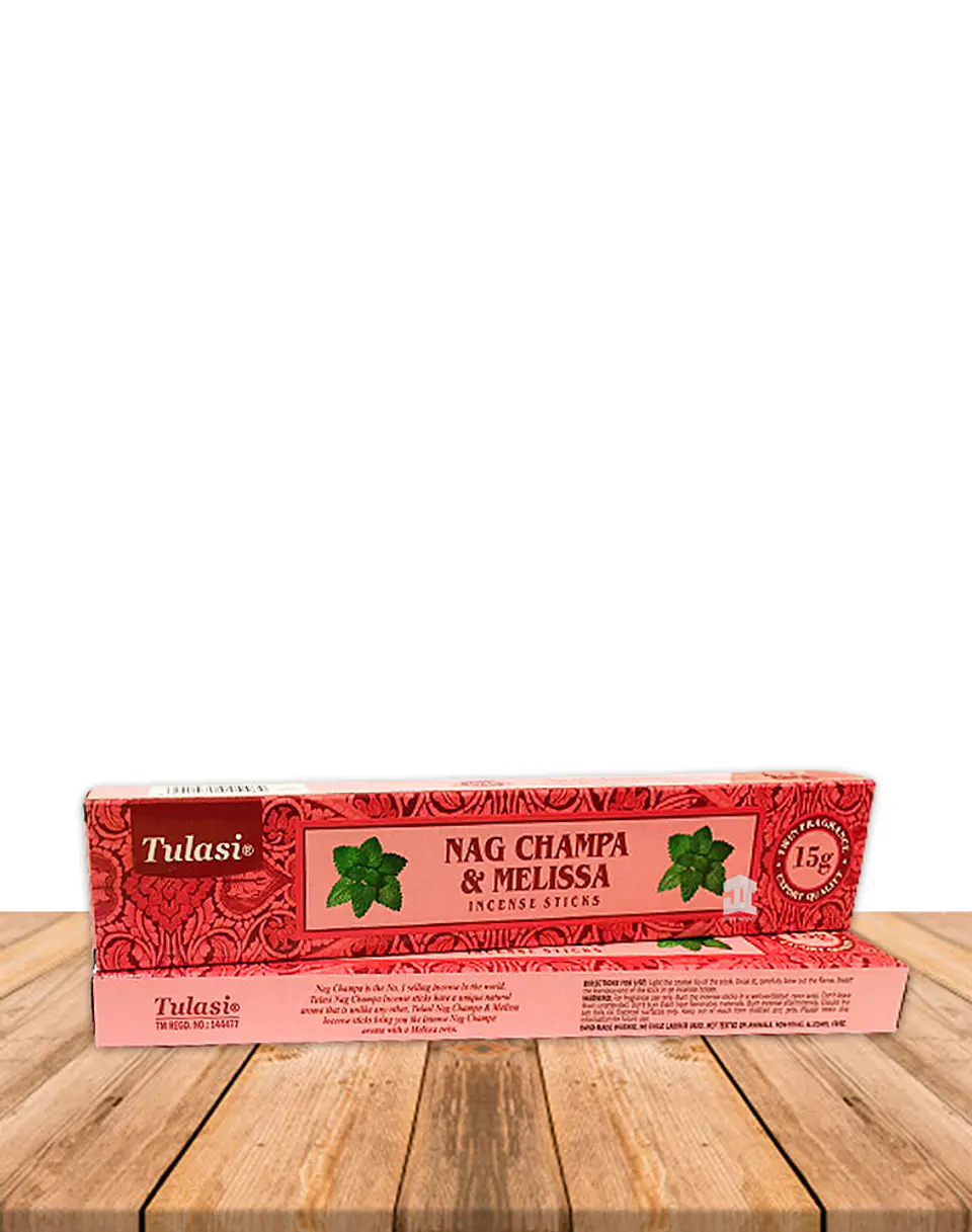 Incienso Tulasi Nag Champa & Melisa 2