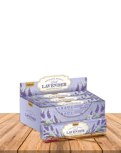Incienso Tulasi Masala  Lavanda Exuberante