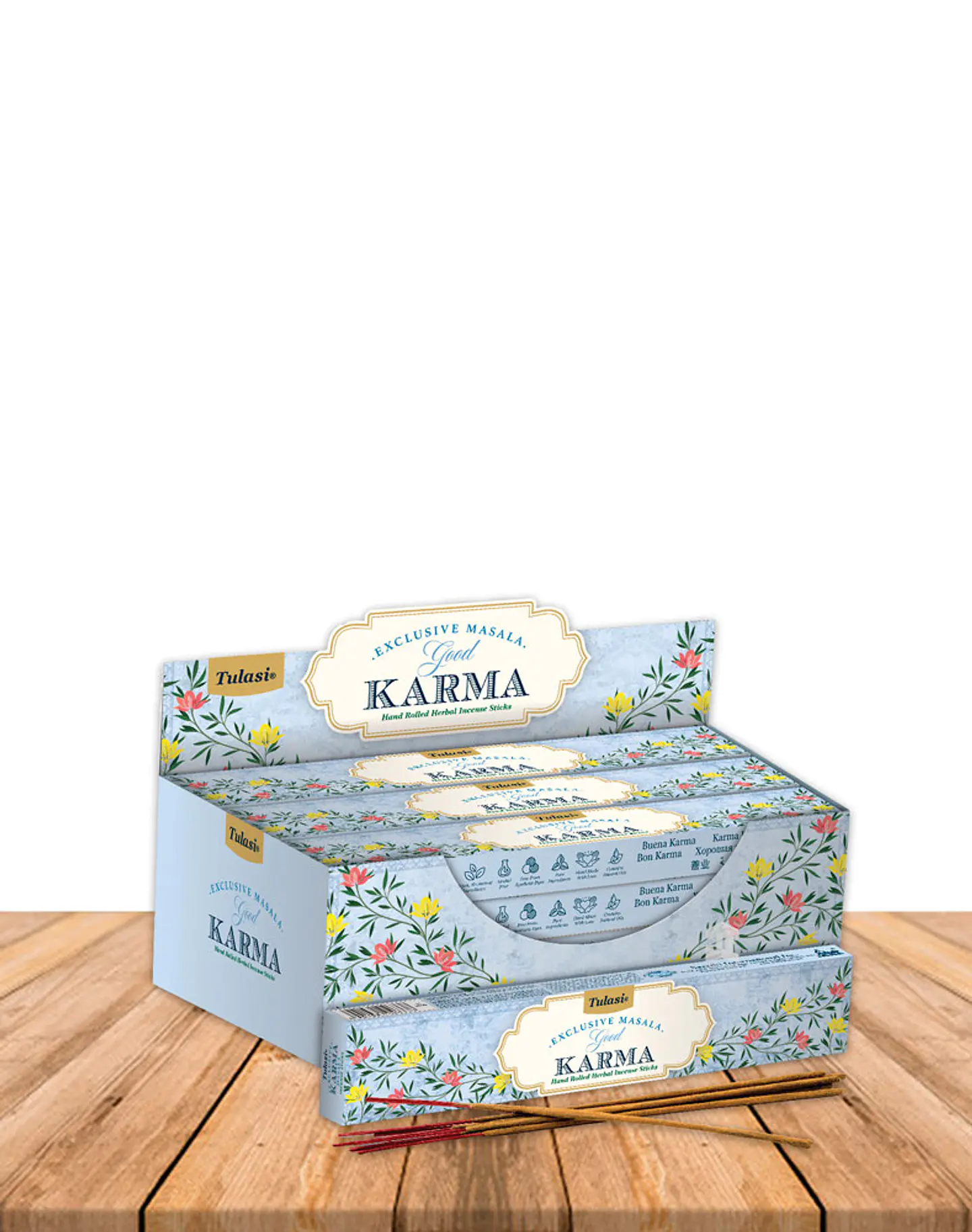 Incienso Tulasi Masala Buen Karma 1
