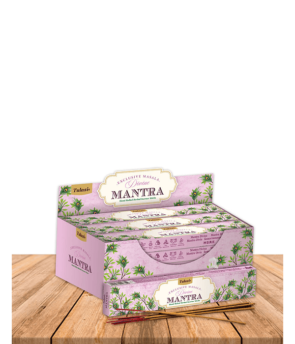 Incienso Tulasi Masala Mantra Divine
